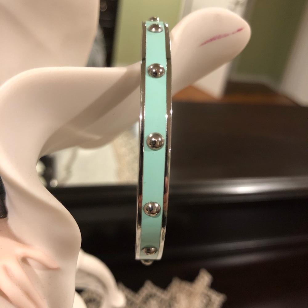Coach bangle robins egg bracelet